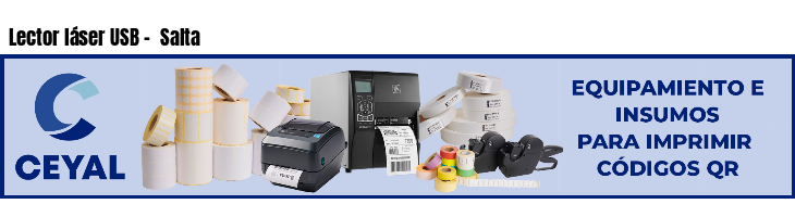 Lector láser USB -  Salta