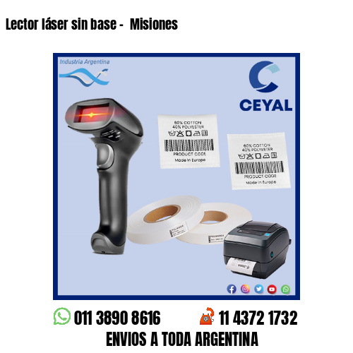 Lector láser sin base –  Misiones