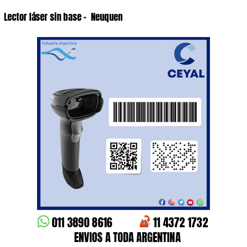 Lector láser sin base –  Neuquen