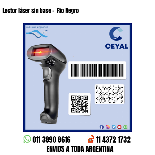Lector láser sin base –  Rio Negro