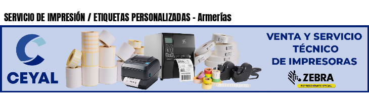SERVICIO DE IMPRESIÓN / ETIQUETAS PERSONALIZADAS - Armerías