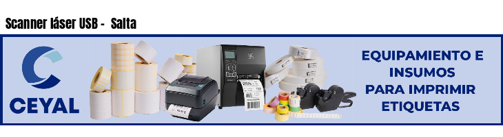 Scanner láser USB -  Salta