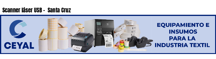 Scanner láser USB -  Santa Cruz
