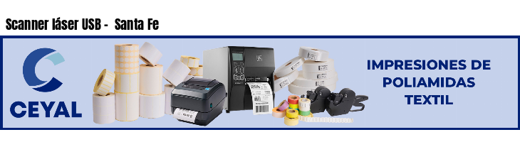Scanner láser USB -  Santa Fe
