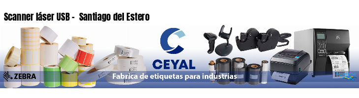 Scanner láser USB -  Santiago del Estero