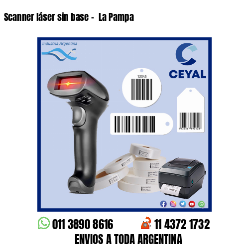 Scanner láser sin base –  La Pampa