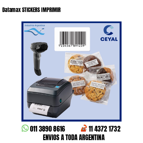Datamax STICKERS IMPRIMIR