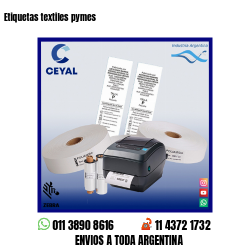 Etiquetas textiles pymes