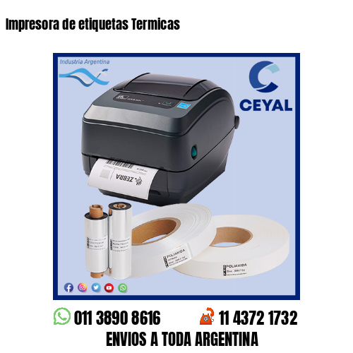 Impresora de etiquetas Termicas