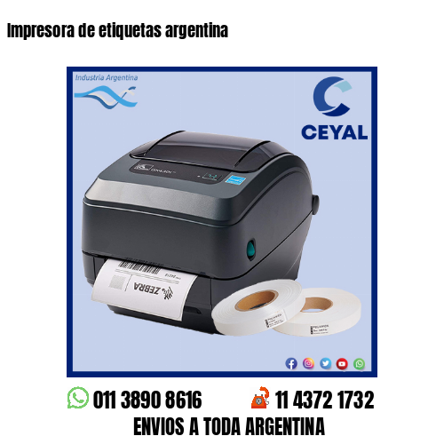 Impresora de etiquetas argentina