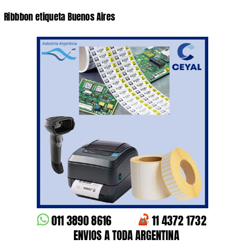 Ribbbon etiqueta Buenos Aires