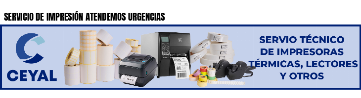 SERVICIO DE IMPRESIÓN ATENDEMOS URGENCIAS 