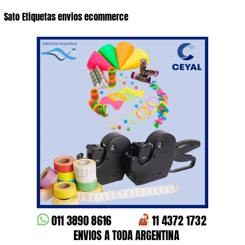 Sato Etiquetas envios ecommerce