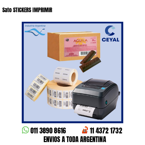 Sato STICKERS IMPRIMIR