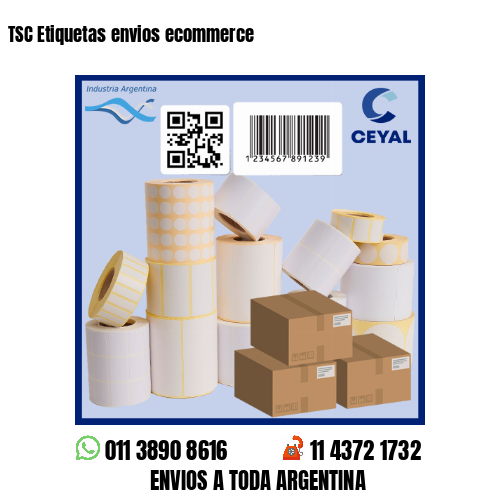 TSC Etiquetas envios ecommerce