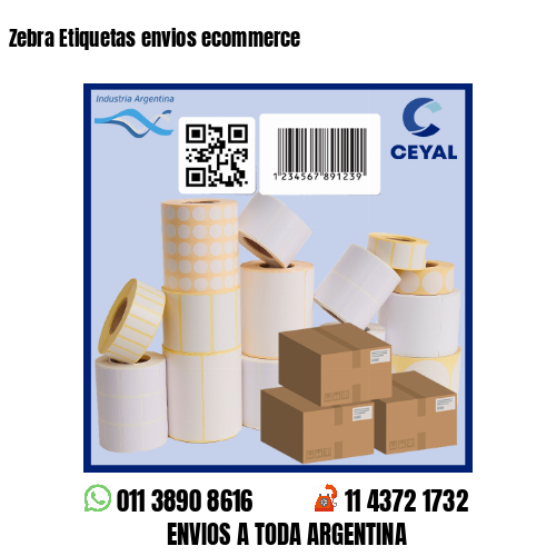 Zebra Etiquetas envios ecommerce