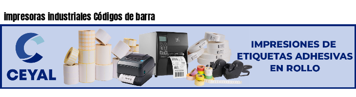 impresoras industriales Códigos de barra