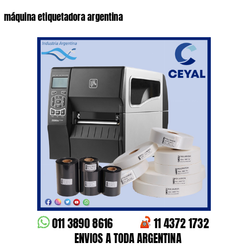 máquina etiquetadora argentina