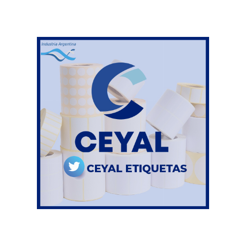 etiqueta térmica 80x25 mm caja x 10 mil