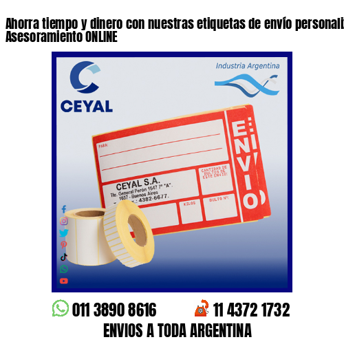 Ahorra tiempo y dinero con nuestras etiquetas de envío personalizadas – Asesoramiento ONLINE