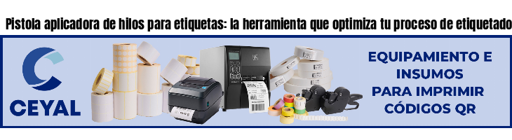 Pistola aplicadora de hilos para etiquetas: la herramienta que optimiza tu proceso de etiquetado.