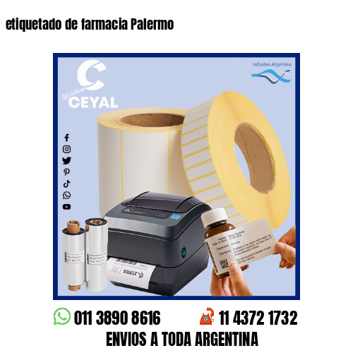 etiquetado de farmacia Palermo