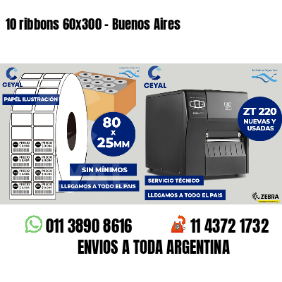 10 ribbons 60x300 - Buenos Aires