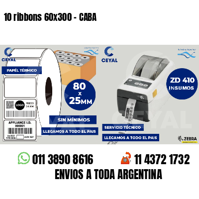 10 ribbons 60x300 - CABA