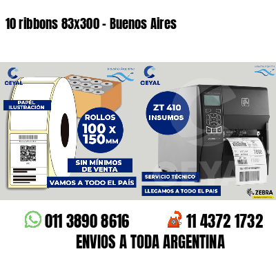 10 ribbons 83x300 - Buenos Aires