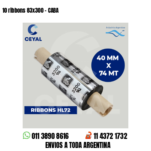 10 ribbons 83×300 – CABA