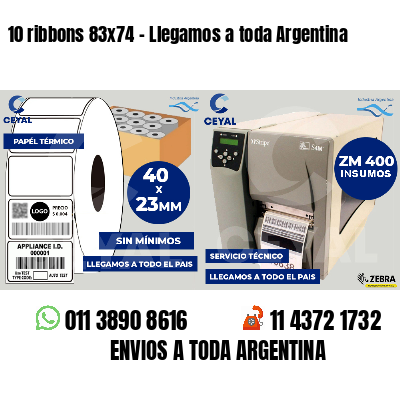 10 ribbons 83x74 - Llegamos a toda Argentina