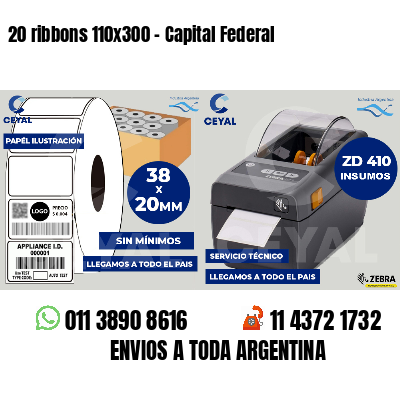 20 ribbons 110x300 - Capital Federal