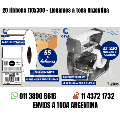 20 ribbons 110x300 - Llegamos a toda Argentina