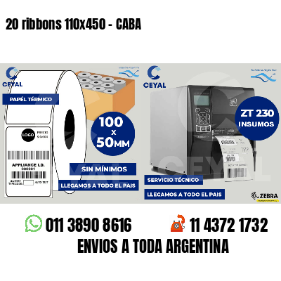 20 ribbons 110x450 - CABA