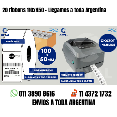 20 ribbons 110x450 - Llegamos a toda Argentina