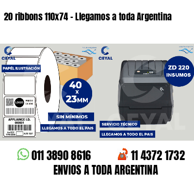 20 ribbons 110x74 - Llegamos a toda Argentina