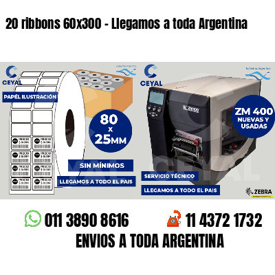 20 ribbons 60x300 - Llegamos a toda Argentina