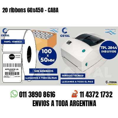 20 ribbons 60x450 - CABA