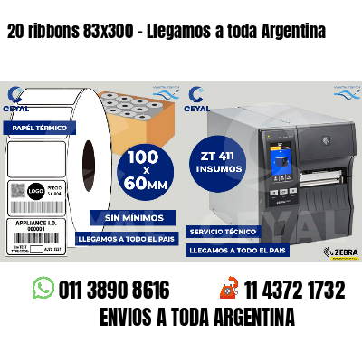 20 ribbons 83x300 - Llegamos a toda Argentina