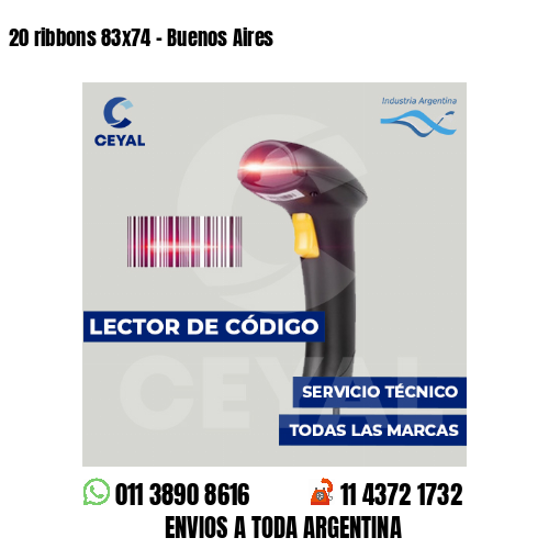 20 ribbons 83x74 - Buenos Aires