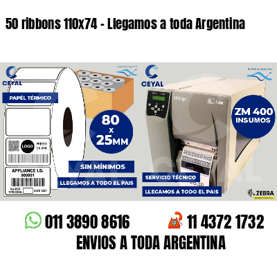 50 ribbons 110x74 - Llegamos a toda Argentina
