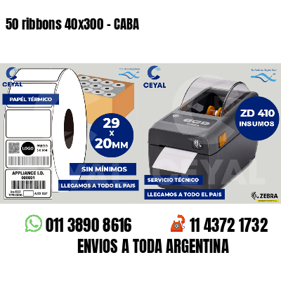 50 ribbons 40x300 - CABA