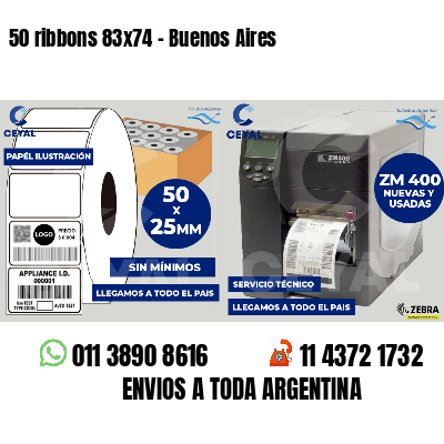 50 ribbons 83x74 - Buenos Aires