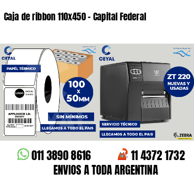 Caja de ribbon 110x450 - Capital Federal