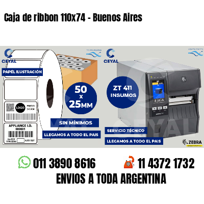 Caja de ribbon 110x74 - Buenos Aires