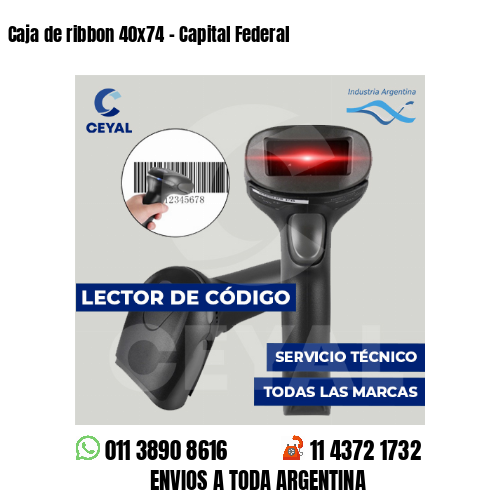 Caja de ribbon 40x74 - Capital Federal