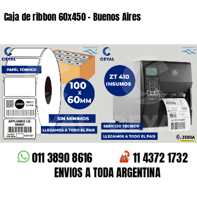 Caja de ribbon 60x450 - Buenos Aires