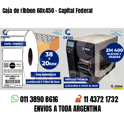 Caja de ribbon 60x450 - Capital Federal