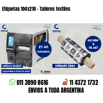 Etiquetas 104x210 - Talleres textiles