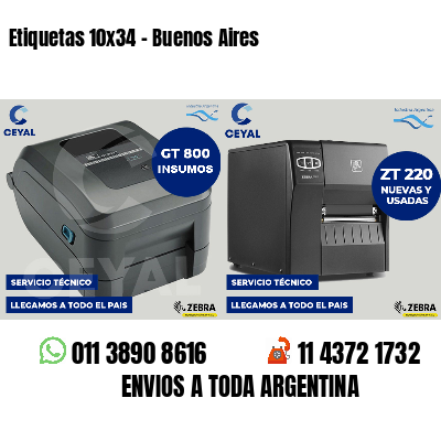 Etiquetas 10x34 - Buenos Aires